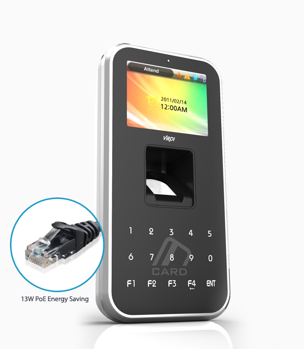 VIRDI AC-5000 PLUS Outdoor IP65 Fingerprint Terminal 37 ac5000 4